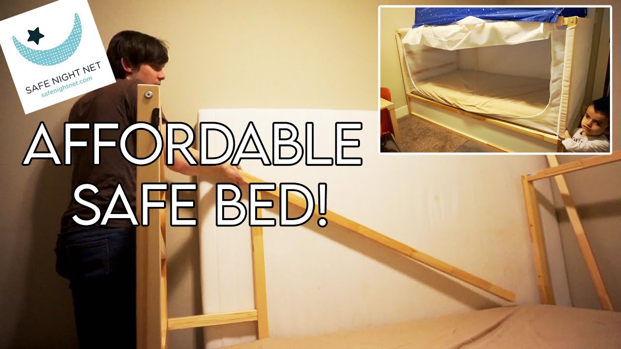 SAFE NIGHT NET - LIAMS NEW SAFE BED - BED FOR SPECIAL NEEDS CHILD