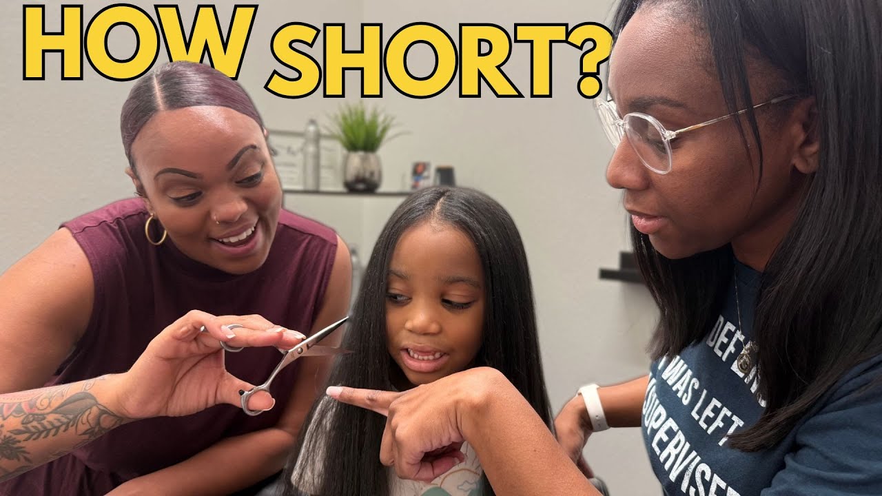 Taking My Autistic Daughter to Salon for her FIRST HAIR CUT!!