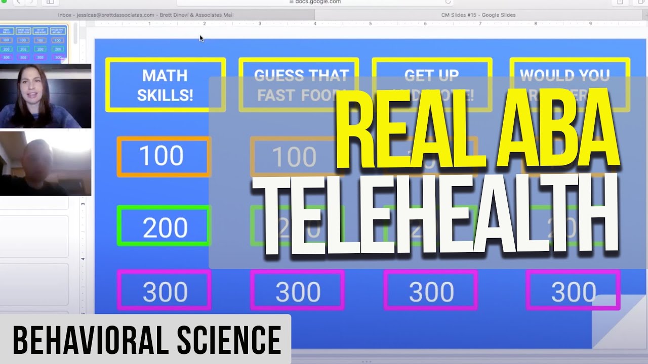 Telehealth ABA Session
