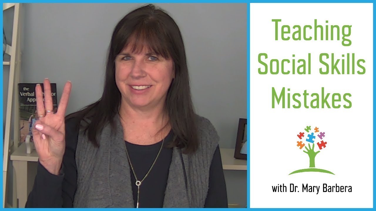 Social Skills for Children with Autism - 3 Mistakes to Avoid