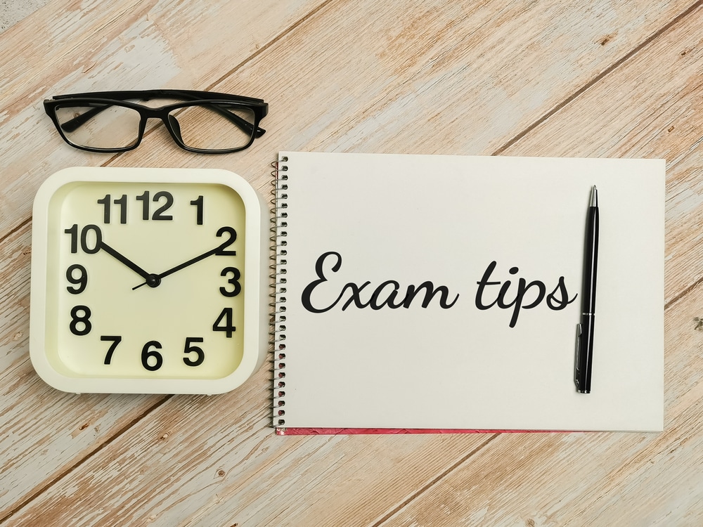 Exam tips," symbolizing preparation for exams on ABA Intervention Methods.