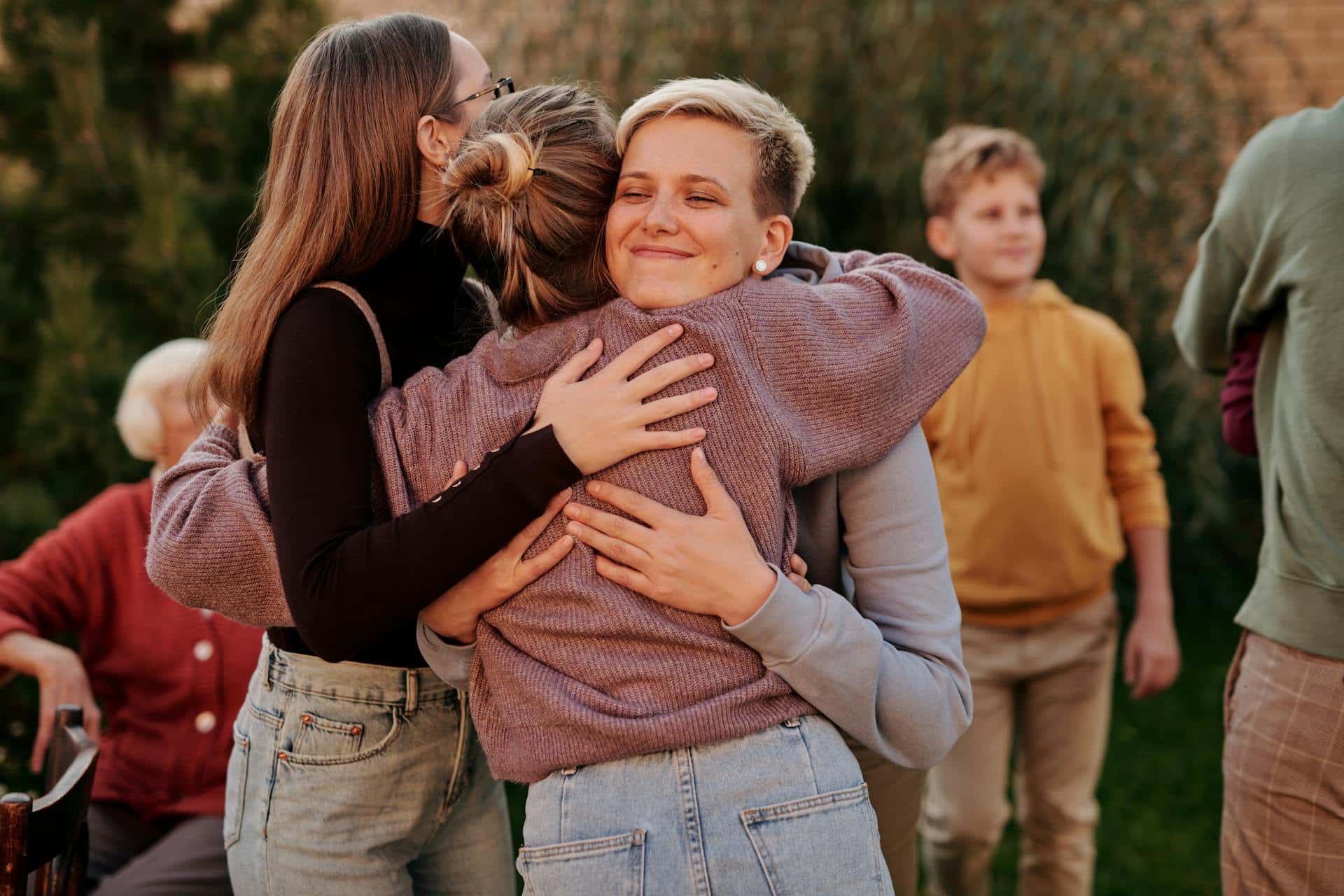 autism support groups hugging