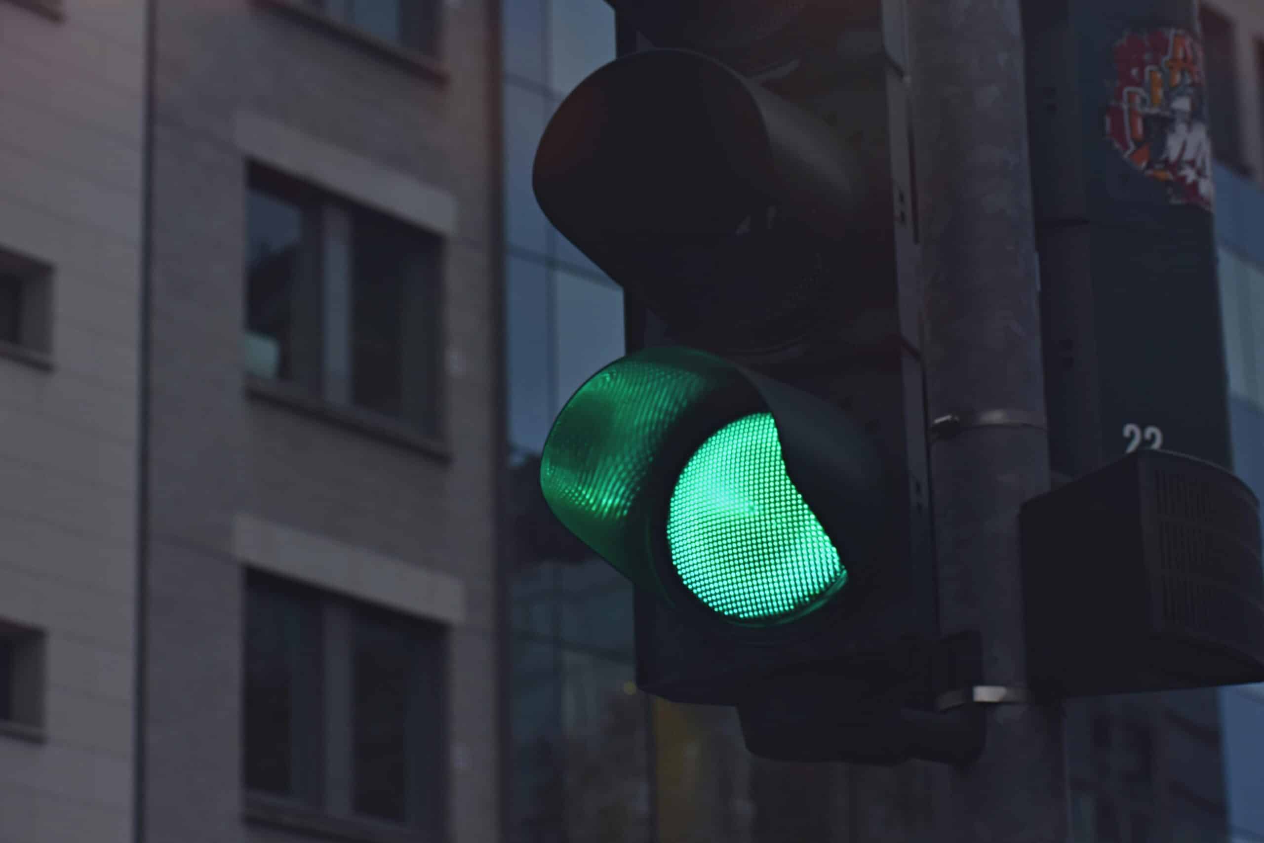 green traffic light representing appeal to denial for autism insurance