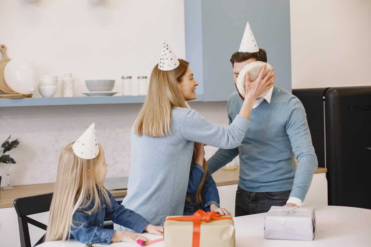 parents interacting with their autistic children