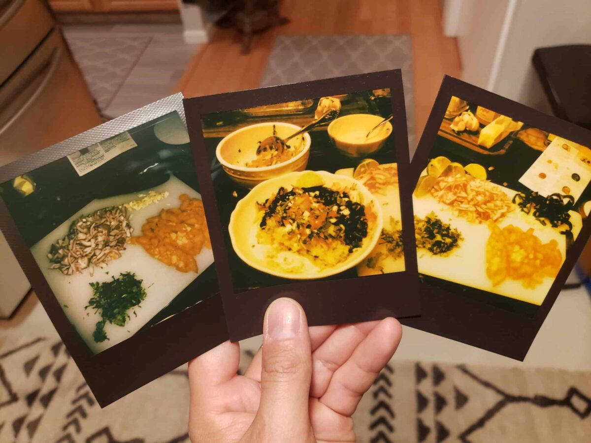 Food polaroid for aba therapy and nonverbal children