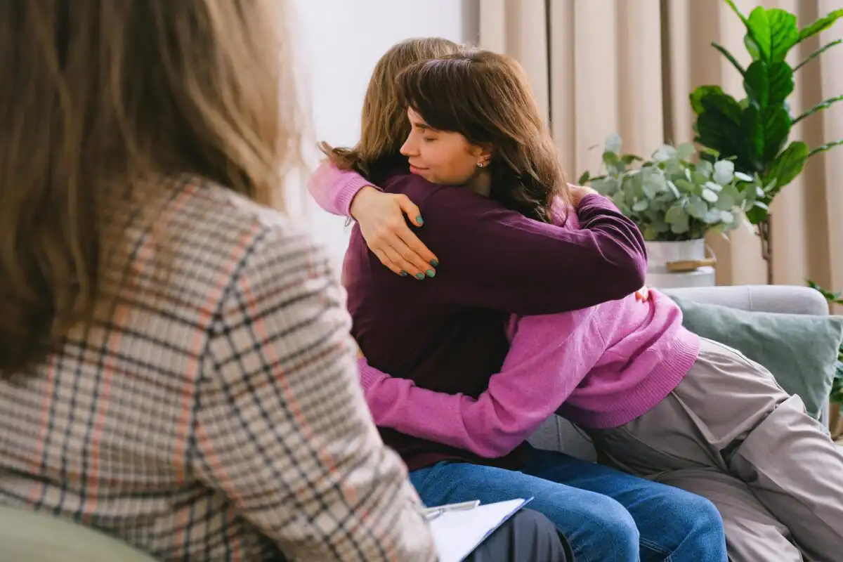 aba therapy and independence, Hugging is good for bonding