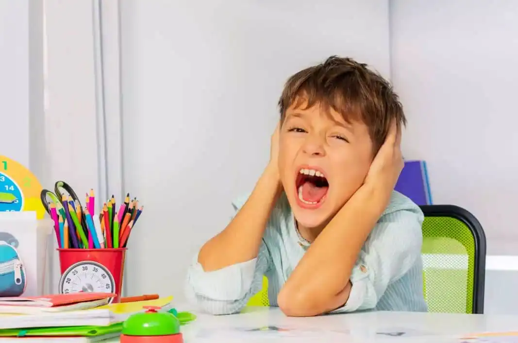 attributes of autism, shouting