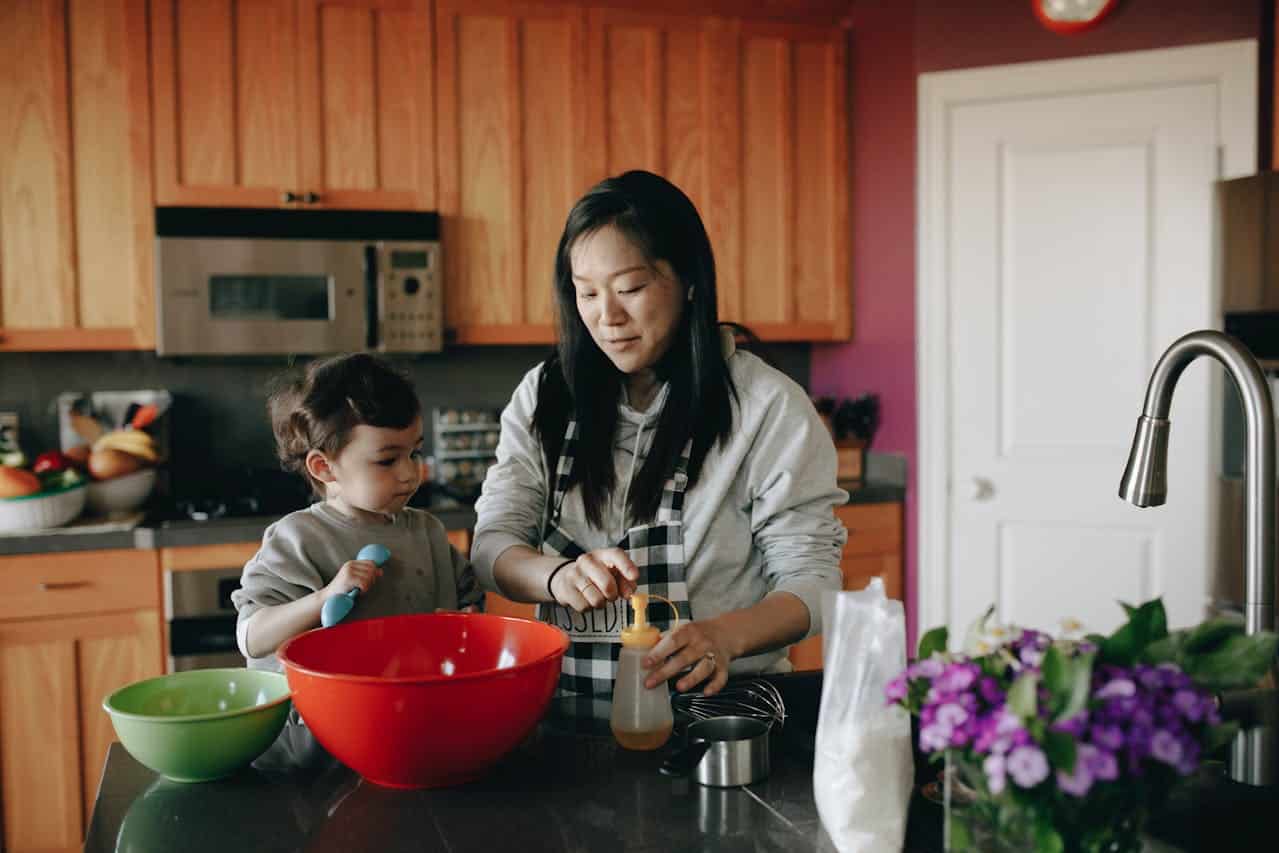 cooking to practice aba therapy and motor skills